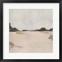 Misty Horizon Line II Framed Print