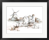 Old Mill Farm II Framed Print