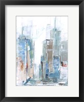 Brilliant City Study I Framed Print