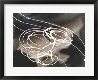 Midnight Swirl I Framed Print