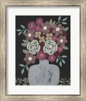 Framed 'Bundle of Flowers I' border=