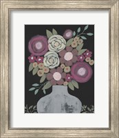 Framed 'Bundle of Flowers II' border=