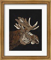 Framed 'Forest Dweller I' border=