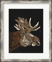 Framed 'Forest Dweller I' border=