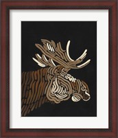 Framed 'Forest Dweller I' border=