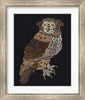 Framed 'Forest Dweller V' border=