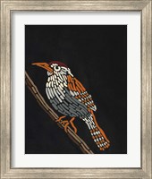 Framed 'Forest Dweller VIII' border=