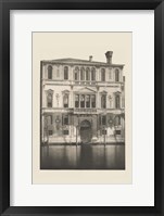 Framed Vintage Views of Venice I