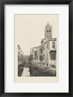 Framed Vintage Views of Venice VII