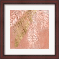 Framed 'Golden Palms I' border=