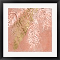 Framed 'Golden Palms I' border=