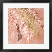 Framed 'Golden Palms II' border=