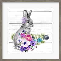 Framed 'Bright Easter Bouquet I' border=