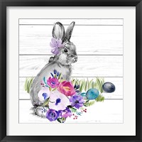 Framed 'Bright Easter Bouquet I' border=