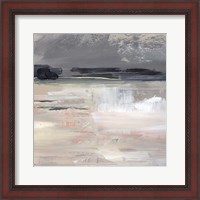 Framed 'Dusk Reflections II' border=