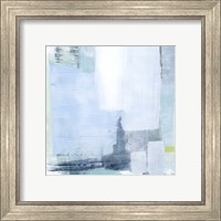 Framed 'Oceanic Shimmer IV' border=