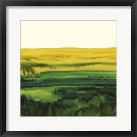 Melted Stratum I Framed Print