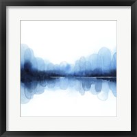 Ultramarine Mirror II Framed Print