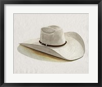 Framed Cowboy Hat II