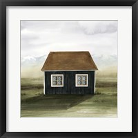 Nordic Cottage II Framed Print