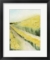 Gilded Aisles II Framed Print