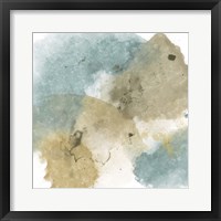 Fading Pieces I Framed Print