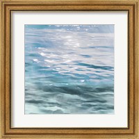 Framed 'Shimmering Waters I' border=