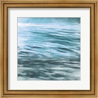 Framed 'Shimmering Waters II' border=