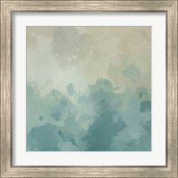 Framed 'Summer's Calm I' border=