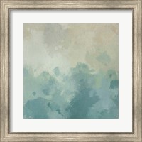 Framed 'Summer's Calm I' border=