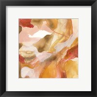 Framed 'Sunset Marble II' border=