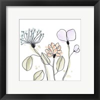 Framed 'Spindle Blossoms VIII' border=