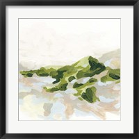 Emerald Hills II Framed Print