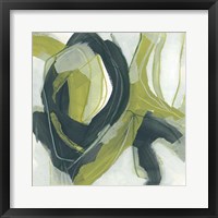 Verdigris Motion IV Framed Print