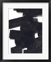 Block Brush II Framed Print