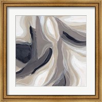 Framed 'Stone Ripple IV' border=