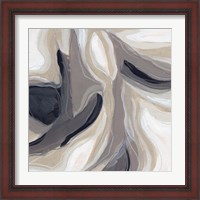 Framed 'Stone Ripple IV' border=