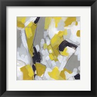 Framed 'Citron Confetti I' border=