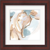 Framed 'Abstracted Shells II' border=