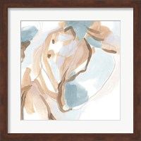 Framed 'Abstracted Shells II' border=