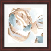 Framed 'Abstracted Shells III' border=