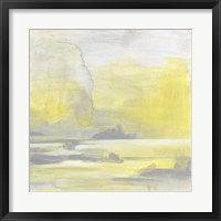 Citron Shore II Framed Print