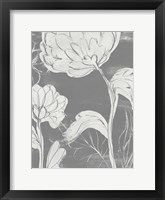 Grayscale Garden II Framed Print