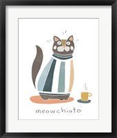 Coffee Cats I Framed Print