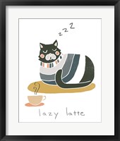 Coffee Cats II Framed Print