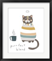 Framed Coffee Cats IV