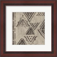 Framed 'Bazaar Tapestry III' border=