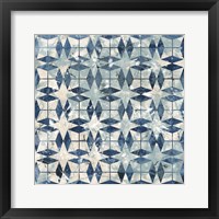 Tile-Dye II Framed Print