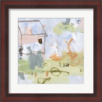 Framed 'Hopscotch Doodles II' border=