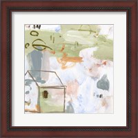 Framed 'Hopscotch Doodles III' border=